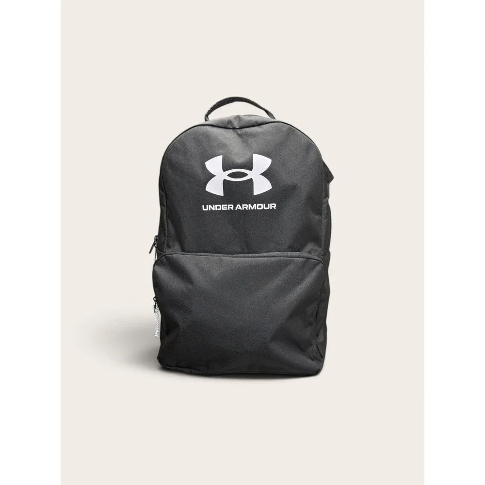 Under Armour Loudon Backpack Black White Water Resistant School Laptop Bag NEW
